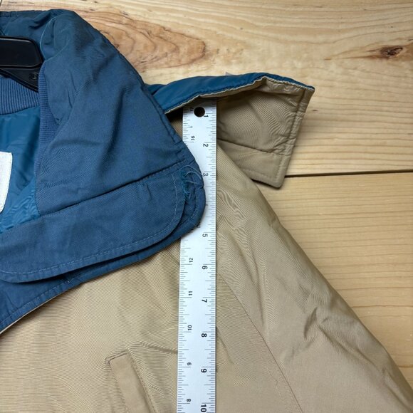 Vintage Columbia Jacket Mens XL Brown Full Zip Parka Technicloth Oregon 90s - Picture 6 of 16